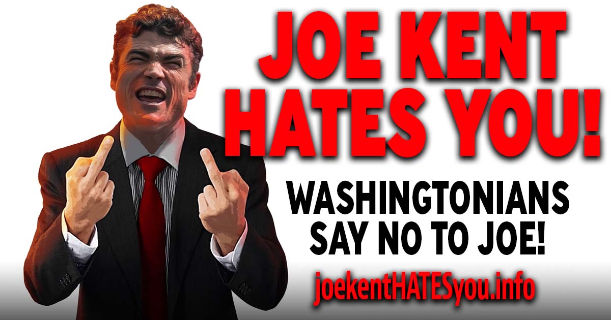 Joe Kent Hates You Facebook Image